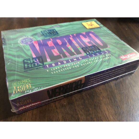 Other - Skybox DC Vertigo Comics Trading Cards Netflix Sandman 1994 Factory Sealed